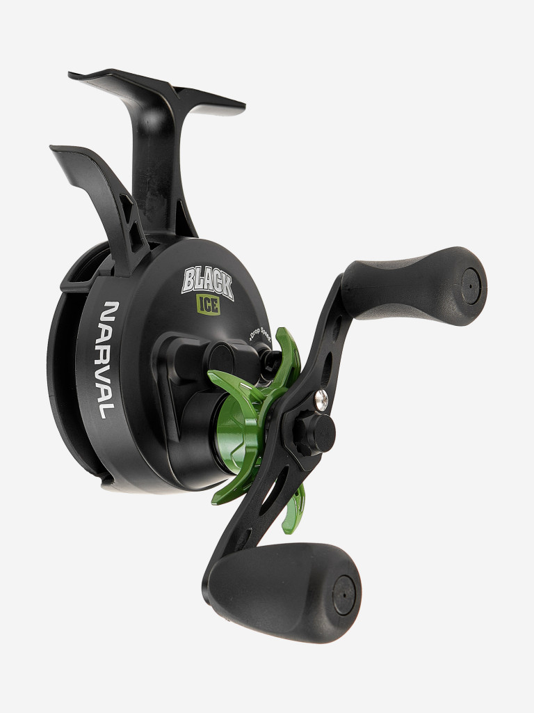 Зимняя катушка Narval Frost Black Ice 2.5:1 3+1BB #Black/Olive