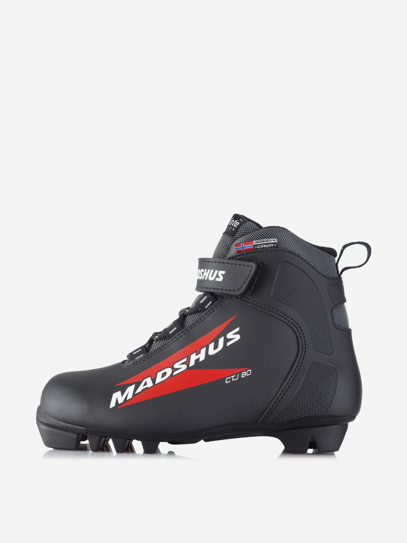 фото Ботинки для беговых лыж детские madshus ct 80 nnn, черный