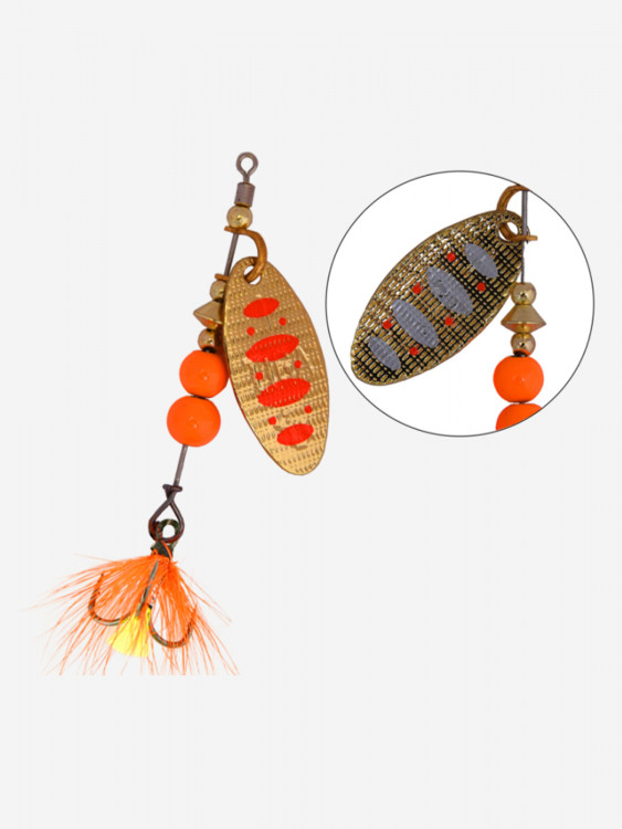 Блесна для рыбалки вращающаяся LureMax Tiga 9,2гр.