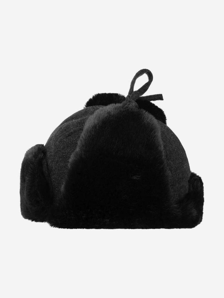 Шапка-ушанка STETSON 9290101 BOMBER CAP WOOL/CASHMERE (серый)