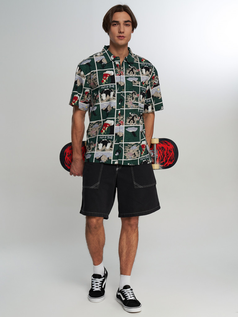 Рубашка с коротким рукавом мужская Element