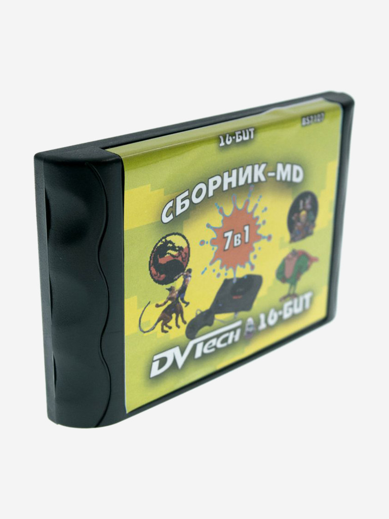 Картридж игровой DVTech 7 игр (на русском) 16bit