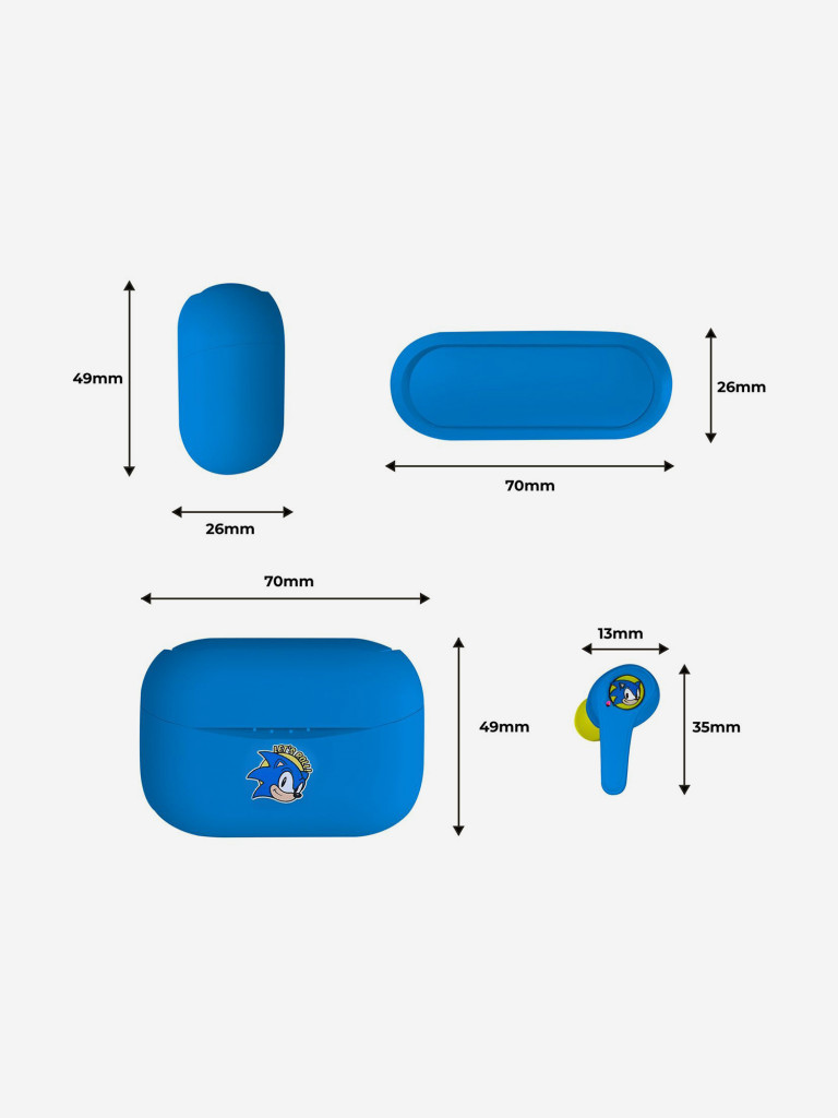 Беспроводные наушники OTL Technologies Sonic the Hedgehog