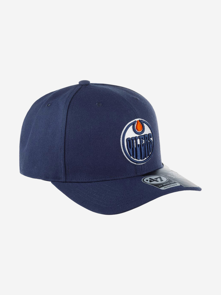 Бейсболка 47 BRAND H-CLZOE06WBP Edmonton Oilers NHL (синий)