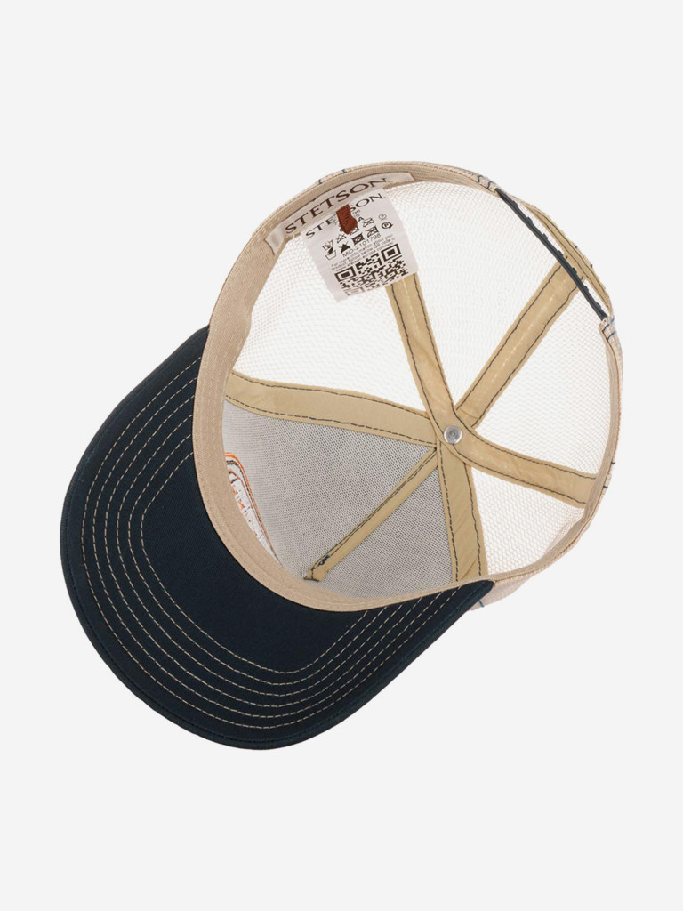 Бейсболка с сеточкой STETSON 7751196 TRUCKER CAP CHROME