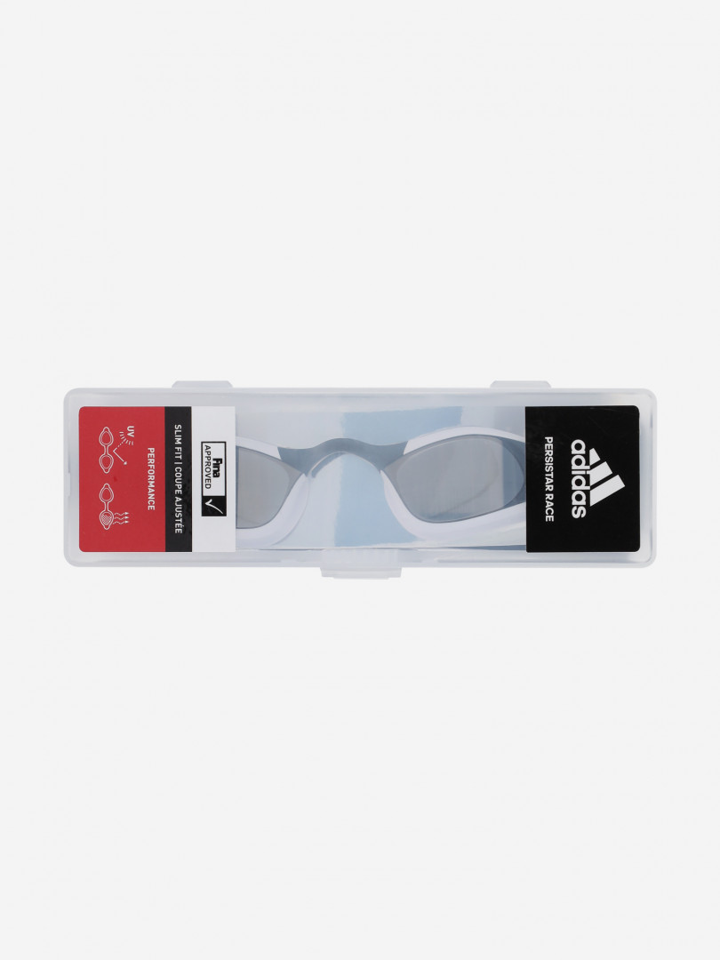 фото Очки для плавания мужские adidas persistar race unmirrored swim goggle, черный