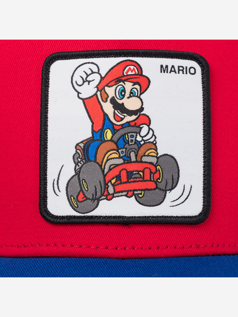 Бейсболка с сеточкой CAPSLAB CL/SMK2/1/CAS/MAR2 Super Mario Mario (красный)