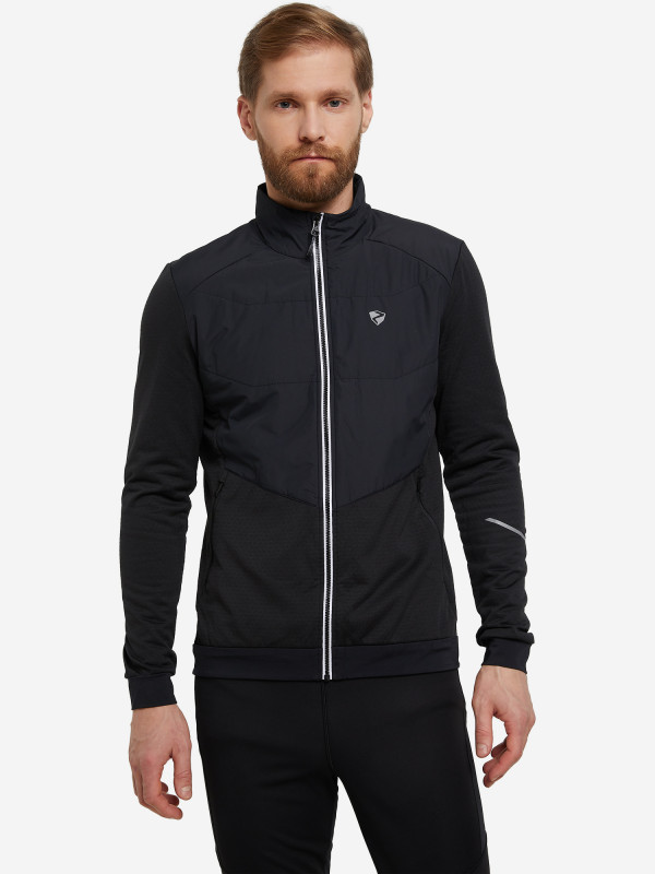 Куртка утепленная мужская Ziener черный цвет — купить за 6499 руб. со скидкой 50 %, отзывы в интернет-магазине Спортмастер