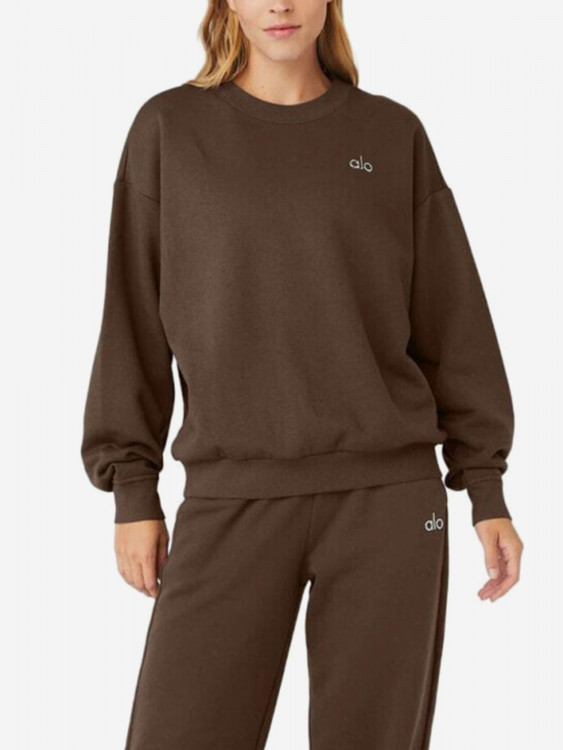 Свитшот женский Alo Yoga Accolade Crew Neck Pullover
