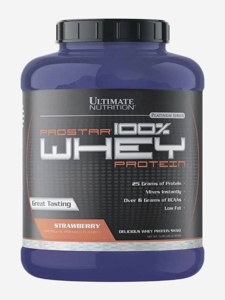 Протеин Ultimate Nutrition Prostar Whey, 2390 г, Клубника