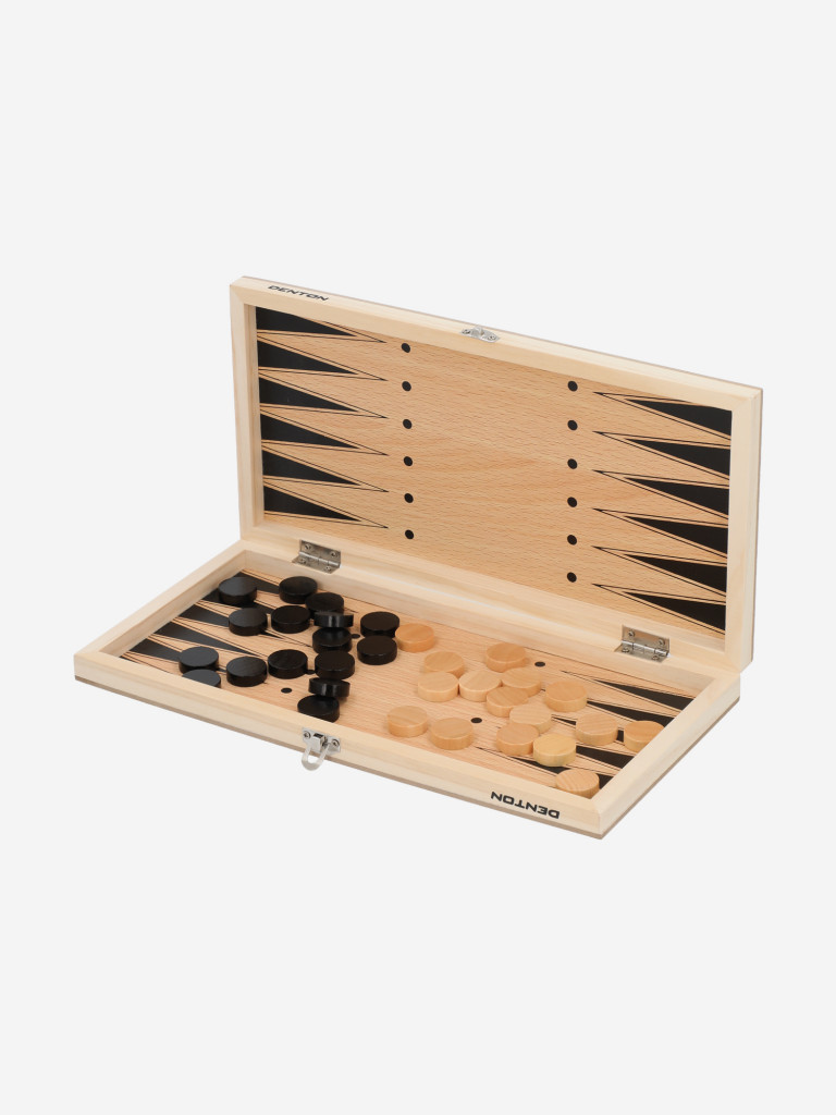 Настольная игра 3 в 1: шахматы, шашки, нарды Denton