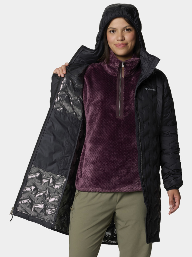 Пуховик женский Columbia Delta Ridge II Long Down Jacket
