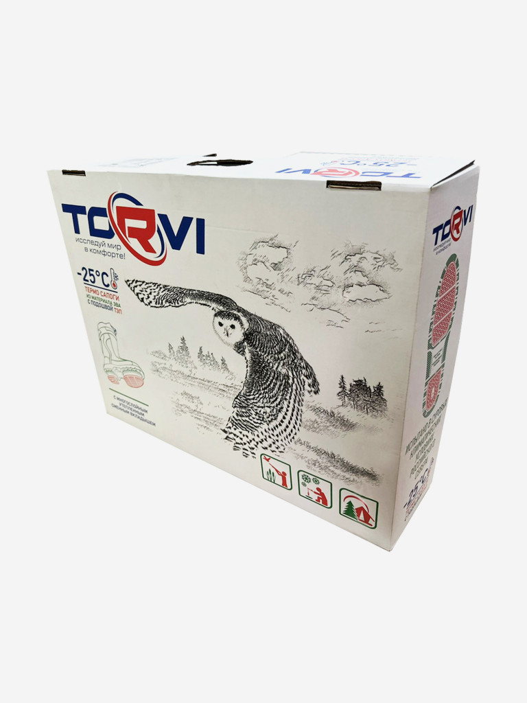 Сапоги TORVI модель до - 25С из материала ЭВА+ ТЭП подошва, вкладыш: флисовый
