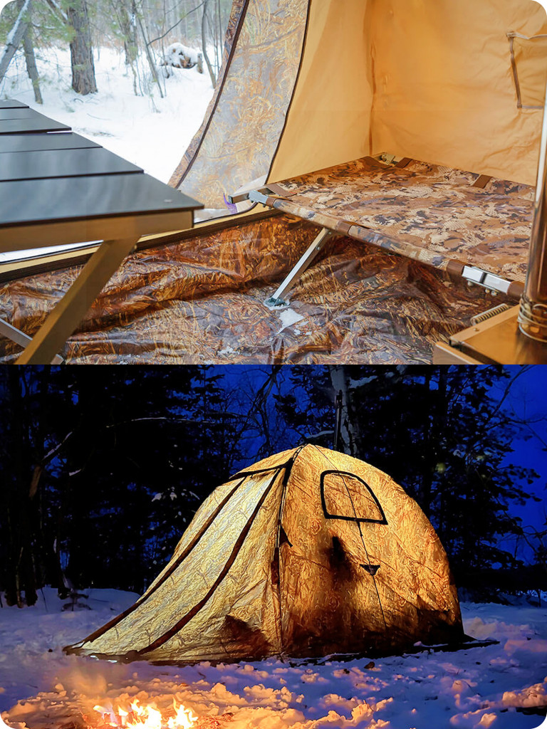 Палатка всесезонная МФП-2 Берег, Камыш, двухслойная, в чехле
