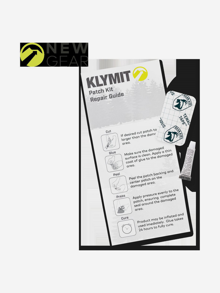 Ремонтный набор KLYMIT Patch Kit (06RKXX01C) белый цвет — купить за 1170  руб. со скидкой 10 %, отзывы в интернет-магазине Спортмастер