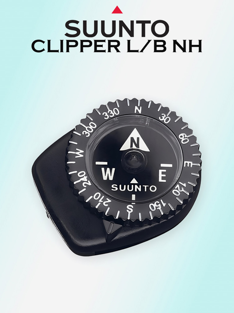 Компас Suunto Clipper L/B NH, черный