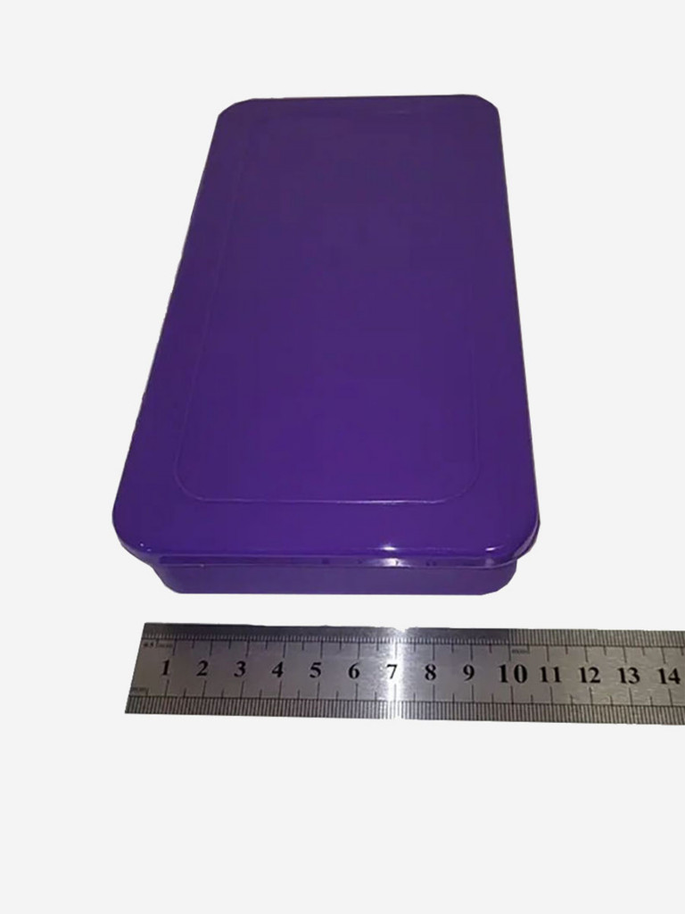 Коробка универсальная для рыболовных приманок FisherLand 17006, 6 ячеек, фиолетовый цвет