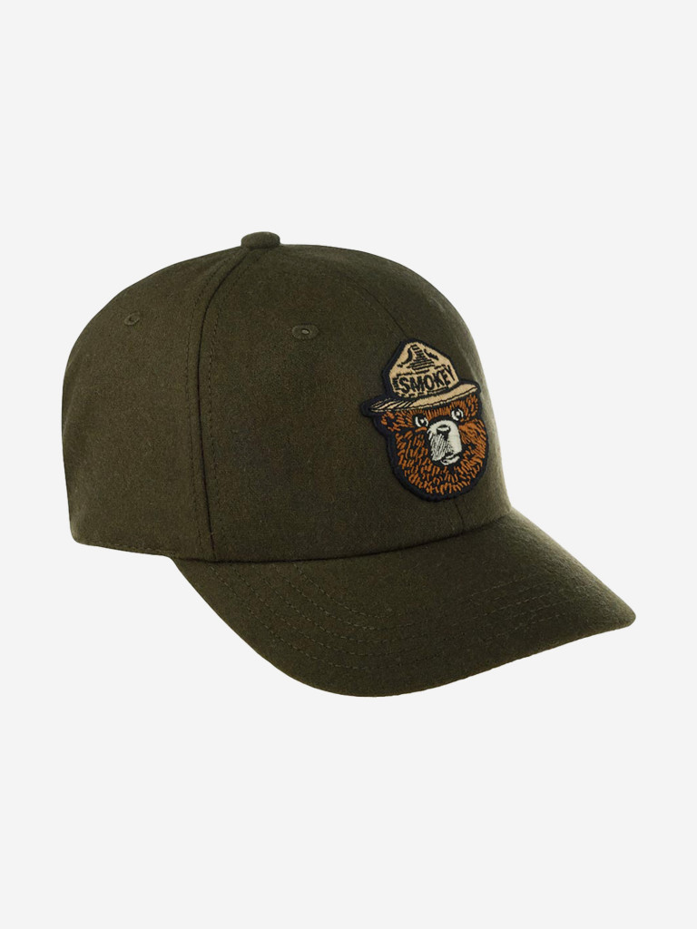 Бейсболка AMERICAN NEEDLE 21005A-SBEAR Smokey Bear Archive Legend (оливковый)