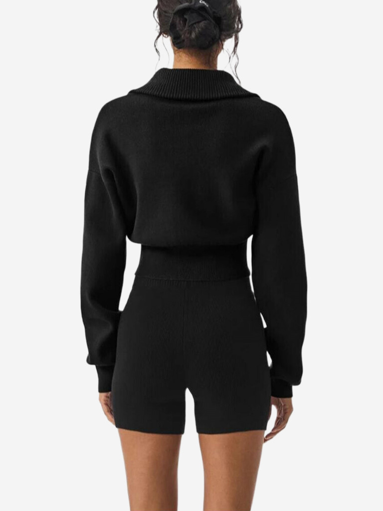 Укороченная трикотажная куртка Alo Yoga Scholar