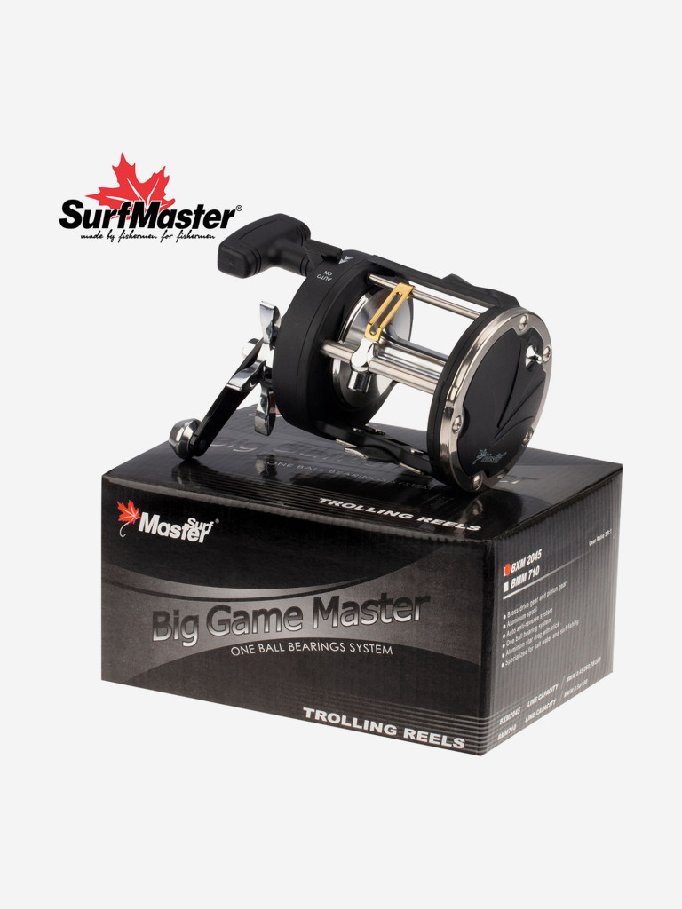 Катушка мультипликаторная Surf Master X-Team BXM 2045 1bb трол.R