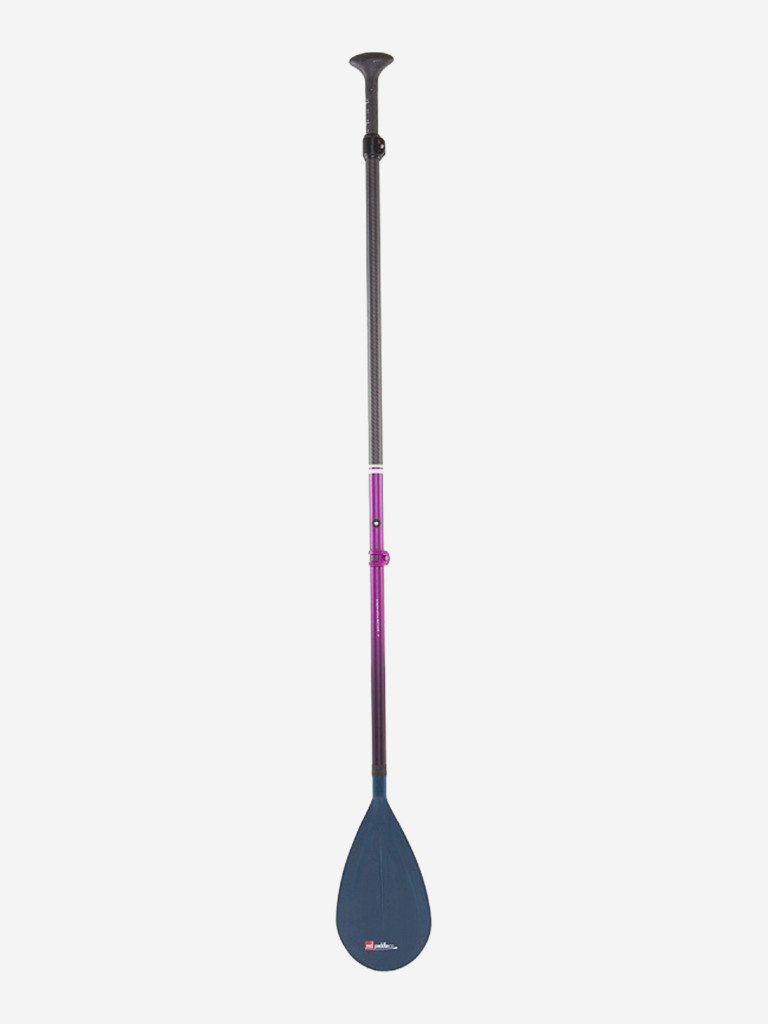Весло для SUP Red Paddle Hybrid Tough Purple, карбоновое, разборное, 3-частное