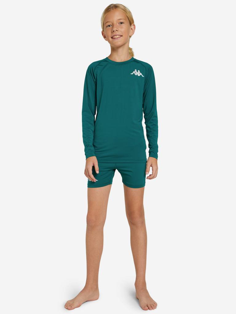 Лонгслив компрессионный детский Kappa Vurbat