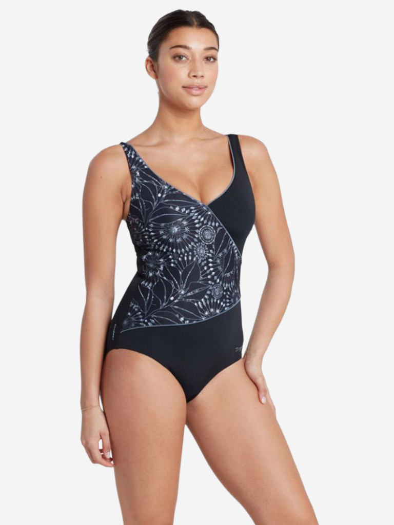 Купальник слитный с чашечками ZOGGS Stellar Wrap Front