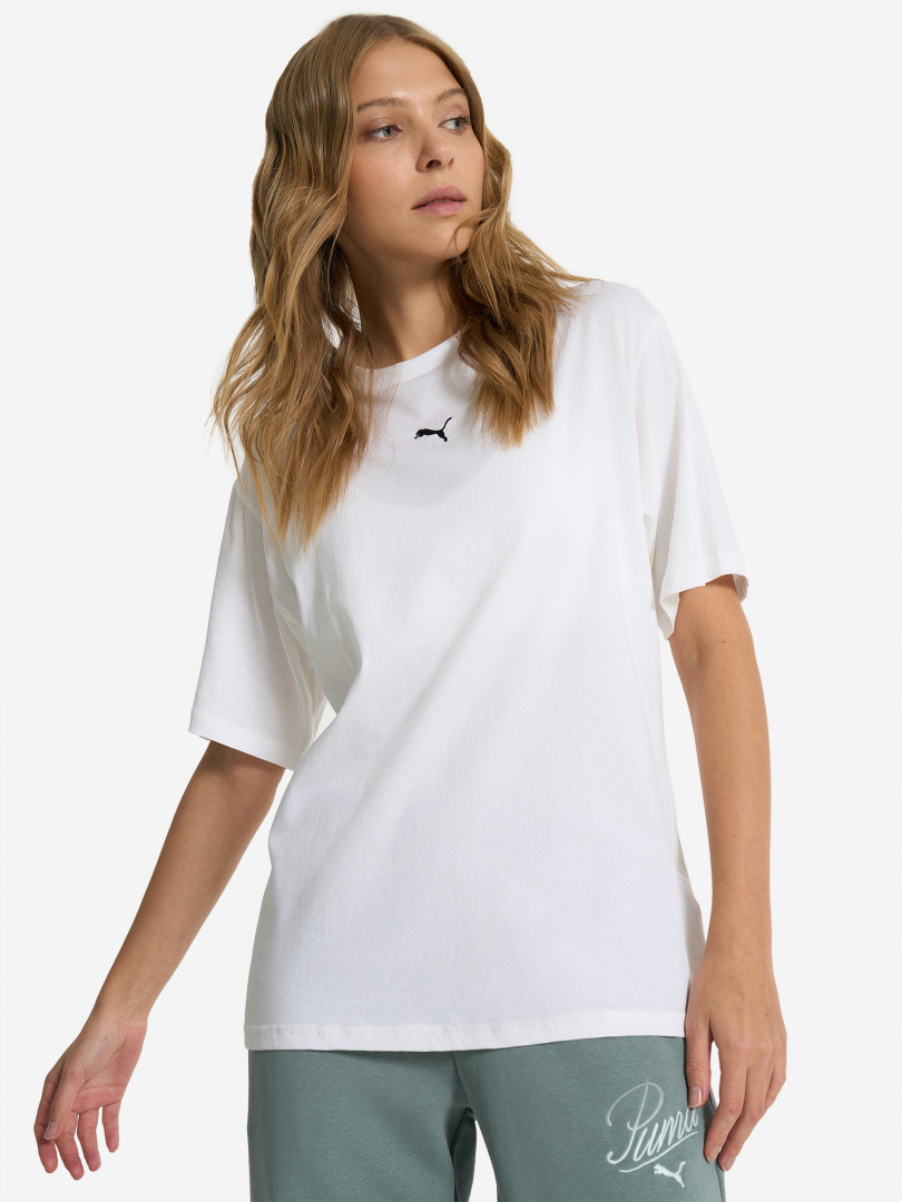Футболка женская PUMA Essentials Relaxed Белый 1399₽