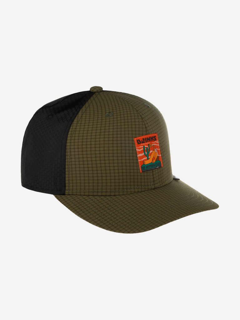 Бейсболка DJINNS 6P TrueFit Resting Man (оливковый)