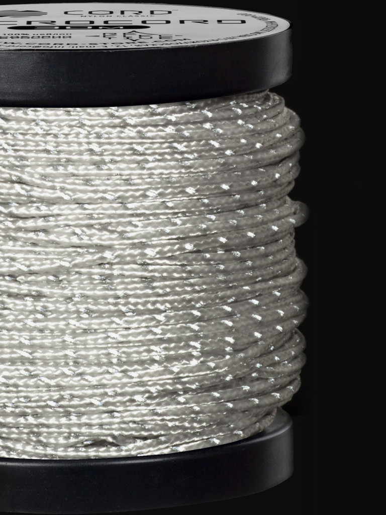 Микрокорд CORD катушка 30м светоотражающий (white)