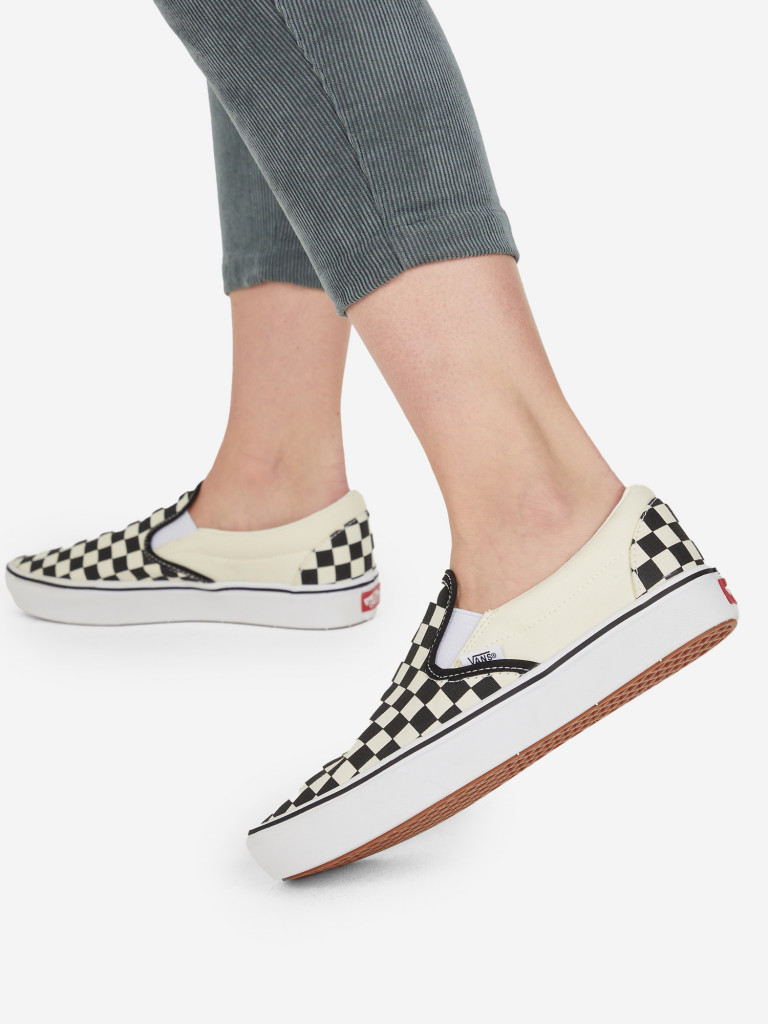 Слипоны женские Vans Comfycush Slip- (Classic) Ch