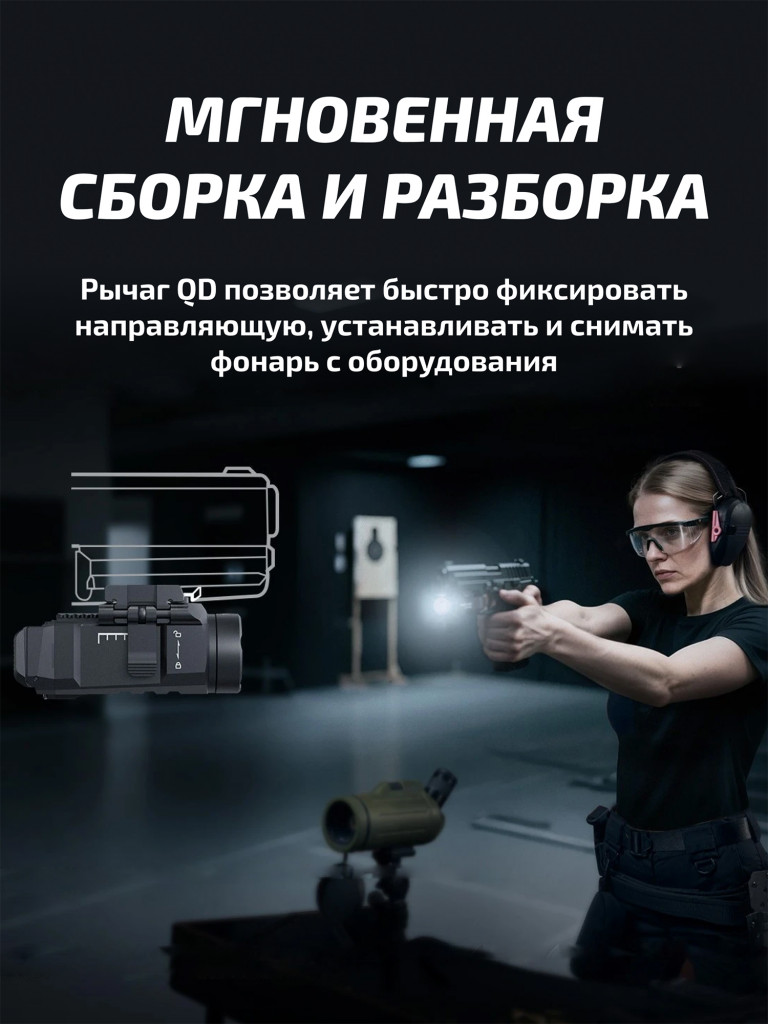 Фонарь Fenix тактический GL07 700 люмен