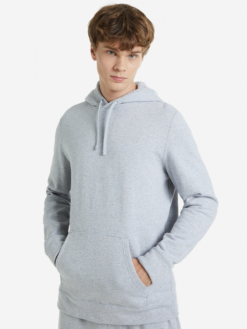 фото Худи мужская puma re:collection classics, серый