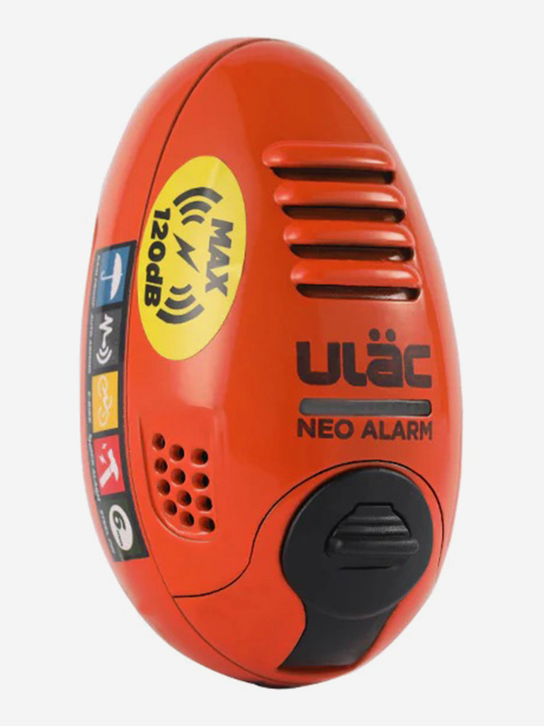 Замок велосипедный ULAC AIR ALARM ORANGE