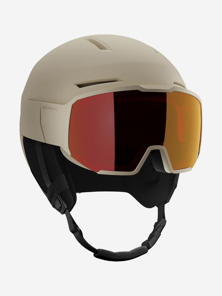 Горнолыжный шлем с визором Salomon Osmo Sigma Бежевый Cat. 2