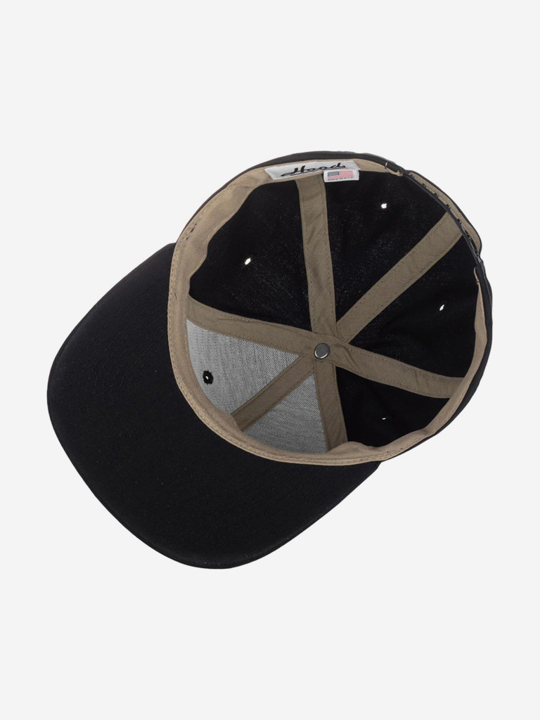Бейсболка с прямым козырьком HOOD 100-CTW020-PA003-BK Love Park Tonal Interlock