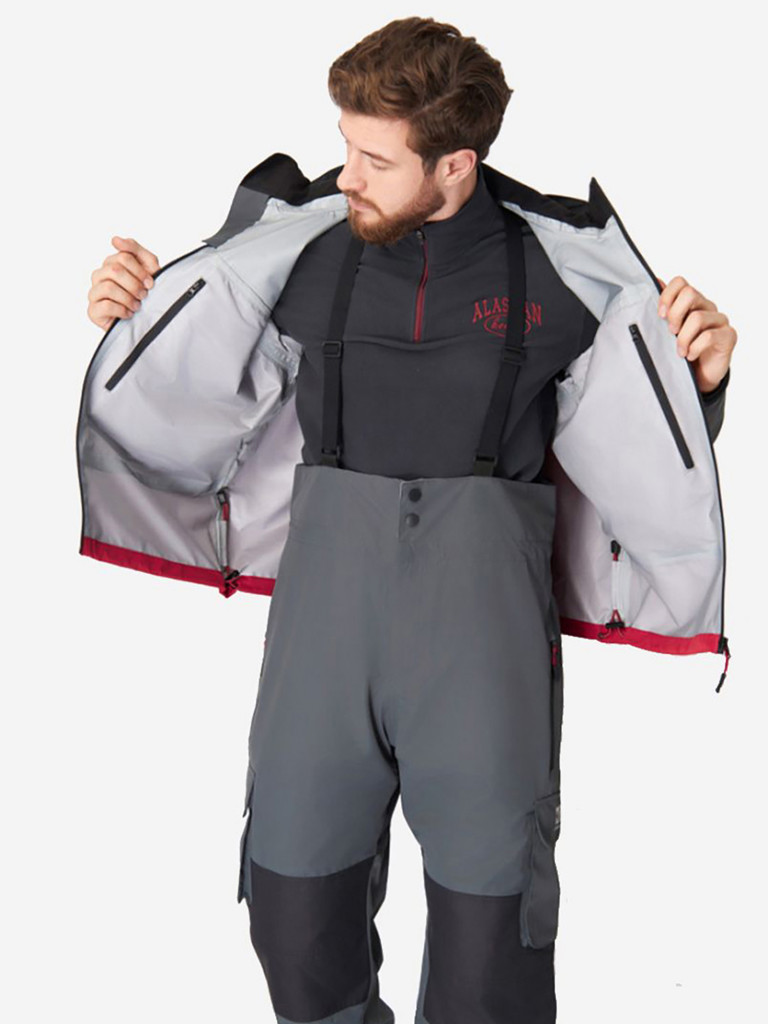 Костюм лодочный Alaskan Davidson (куртка+полукомбинезон) для рыбалки и охоты