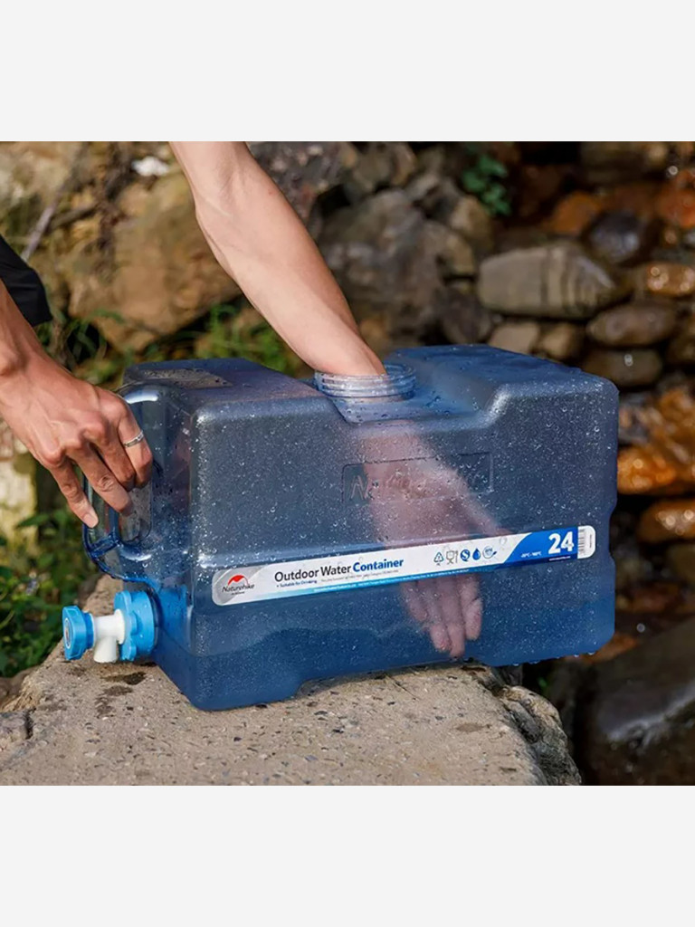 Канистра Naturehike для воды,12 л., прозрачная