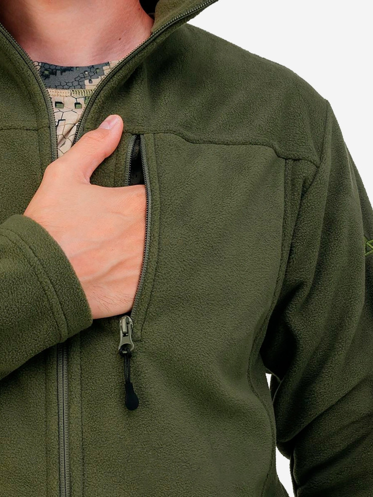 Костюм флисовый Nisus Sarmat (куртка+брюки) для рыбалки и охоты