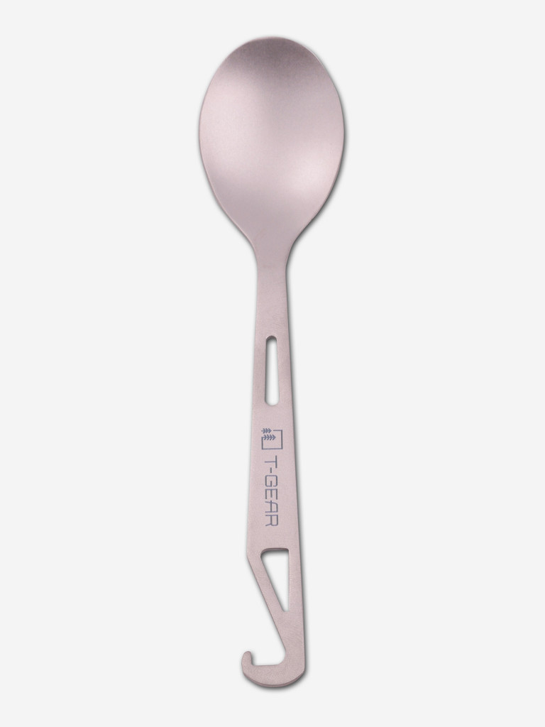 Ложка с крючком титановая T-Gear Titanium Hooked Spoon Matt