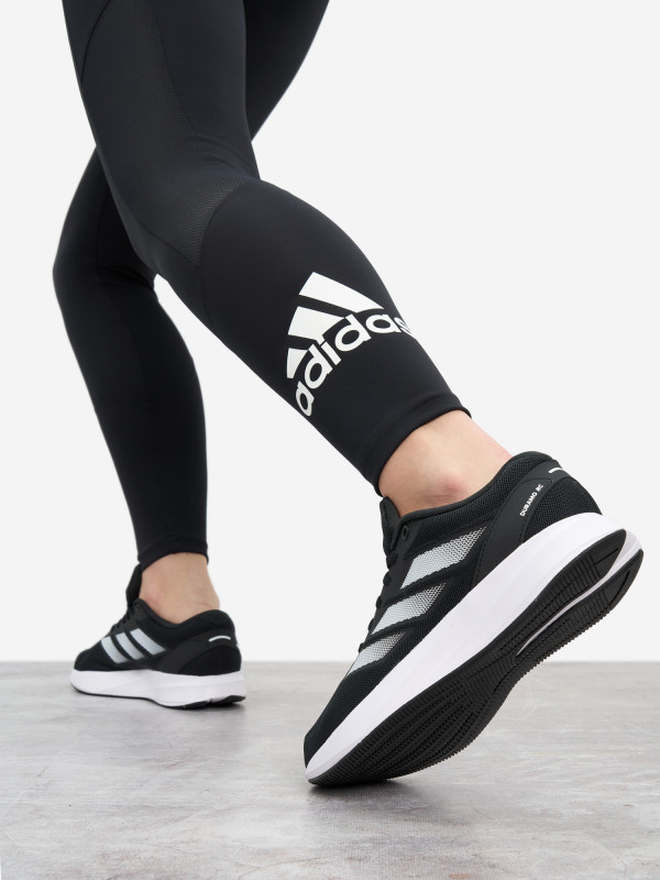 Кроссовки женские adidas Duramo Rc арт. ID2709 черный/белый цвет — купить за 6399 руб. со скидкой 20 %, отзывы в интернет-магазине Спортмастер