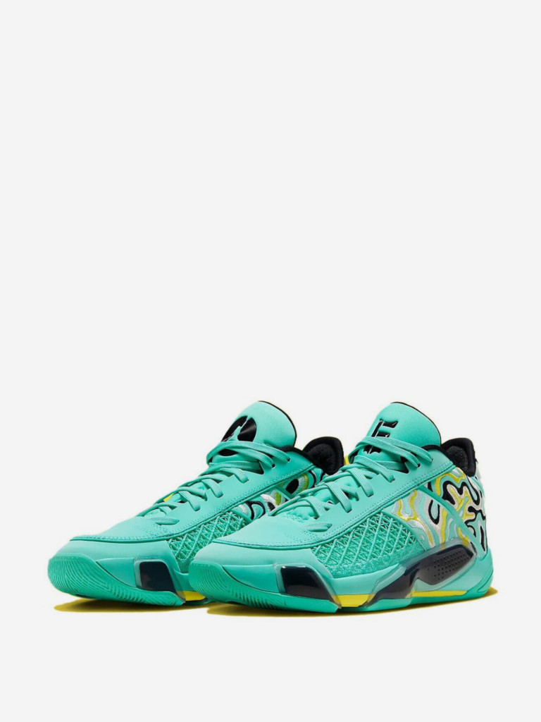 Кроссовки мужские Jordan 38 Low Hyper Turquoise