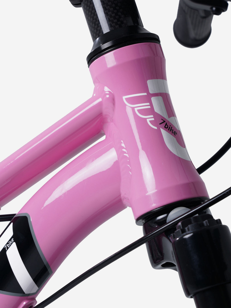 Велосипед Детский Maxiscoo 7BIKE 24'' M300 Розовый (2024)