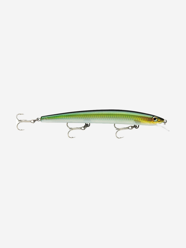 Воблер для рыбалки RAPALA MaxRap 13, 13см, 15гр, цвет FG, нейтральный