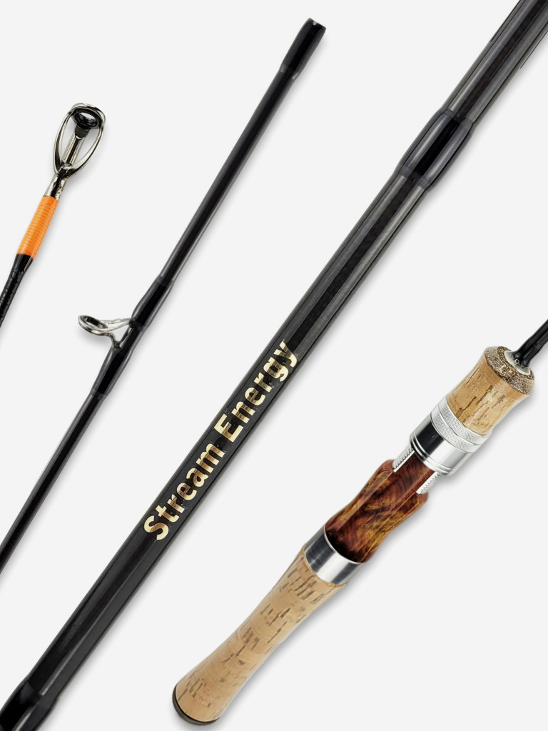 Спиннинг для рыбалки Fish Crystal STREAM ENERGY-T (casting) STC502UL-T-23 (полая вершинка) 1.50м 2.0-8.0гр, 2сек.