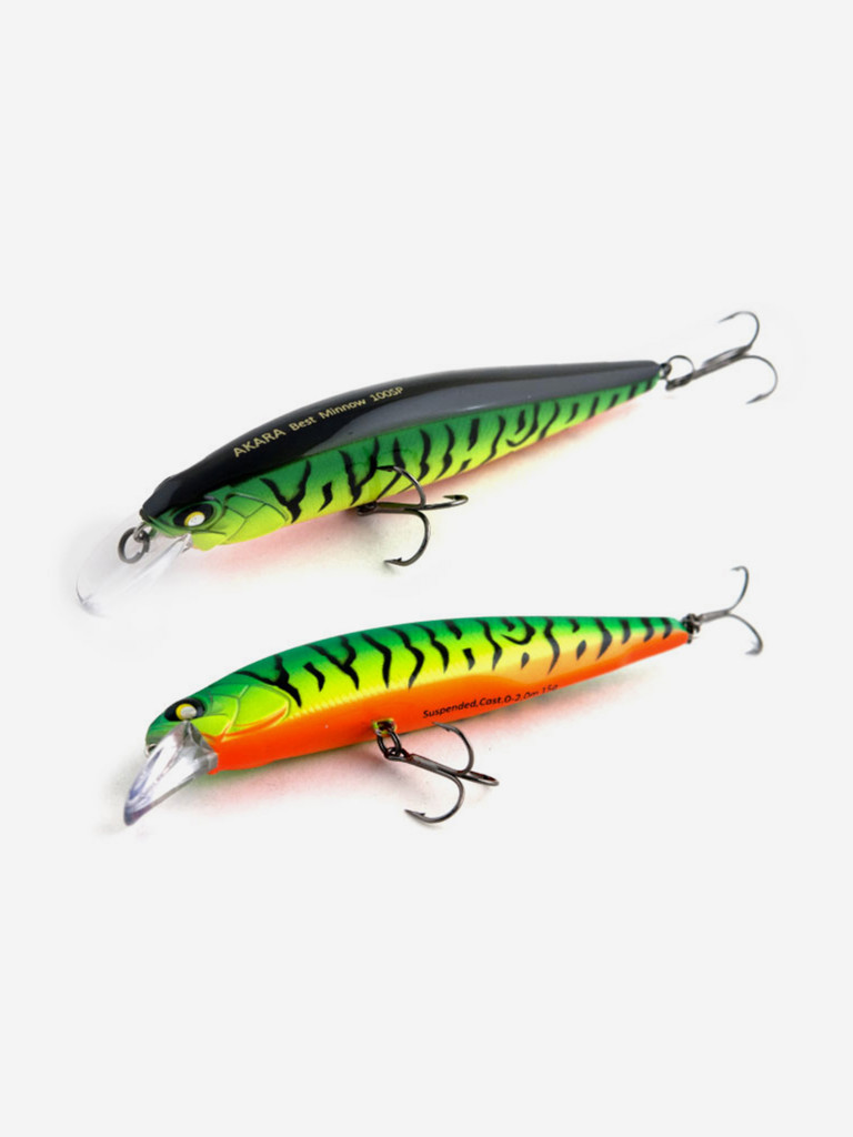 Воблер Akara Best Minnow 110SP 17 гр. (3/5 oz 4,3 in) A68