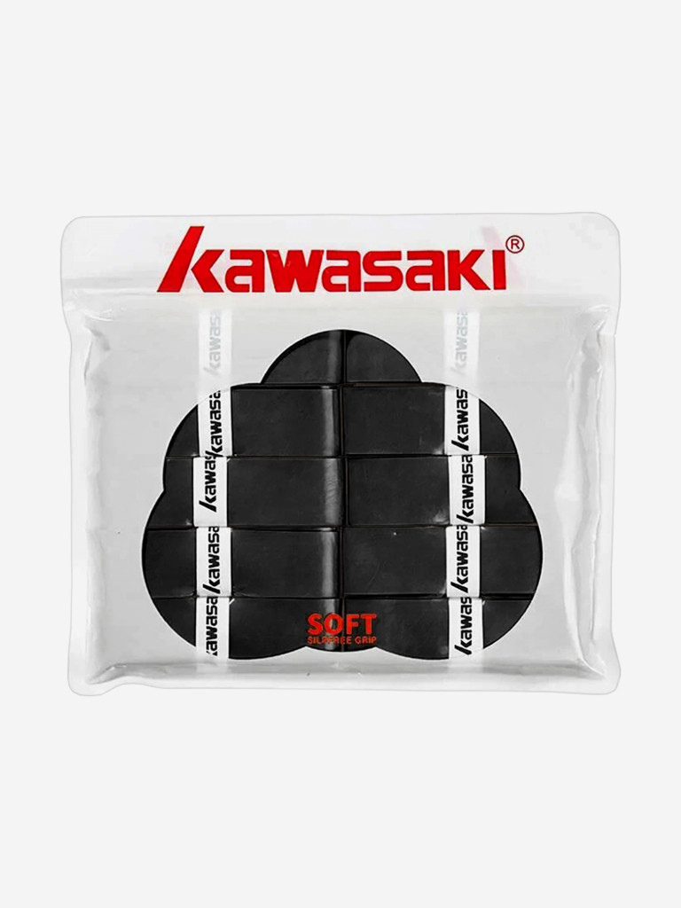 Обмотка для ракеток Kawasaki 001 BK, 10шт.