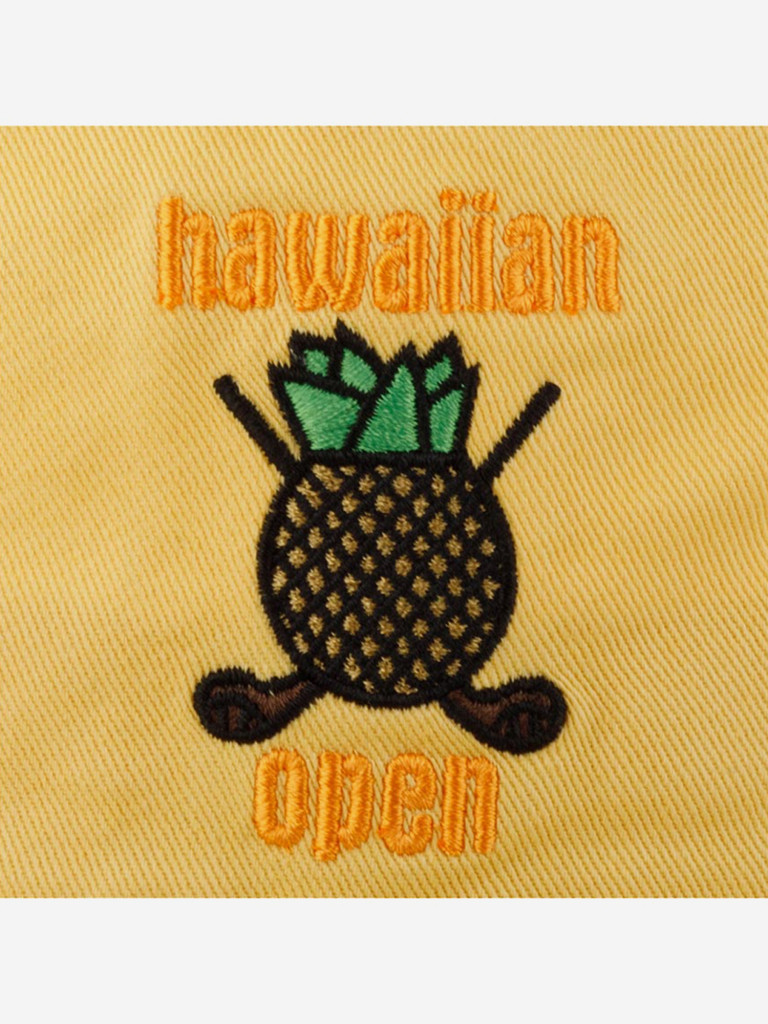Панама AMERICAN NEEDLE 19H003A-HAWAO Hawaiian Open Twill Bucket (желтый)