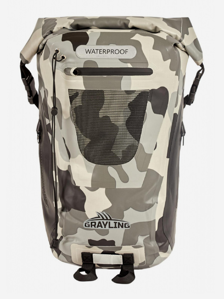 Герморюкзак унисекс GRAYLING "Kadrin"(Кадрин) 25L (серый кмф)