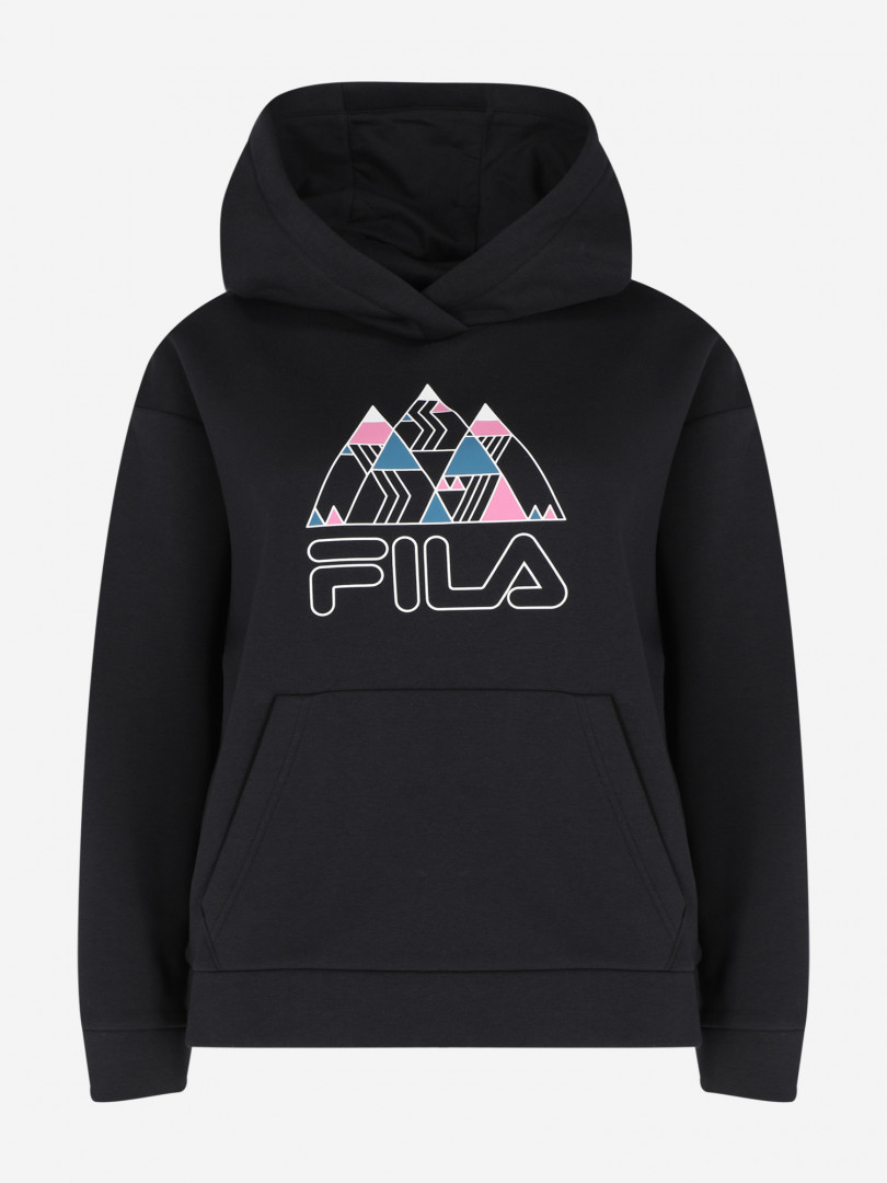 фото Худи женская fila, черный